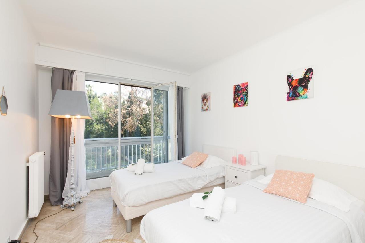 Suite Riviera - Sea View - Clim - 50M Plage - Residence De Standing - Spacieux 180 M2 - Parking Cannes Eksteriør bilde